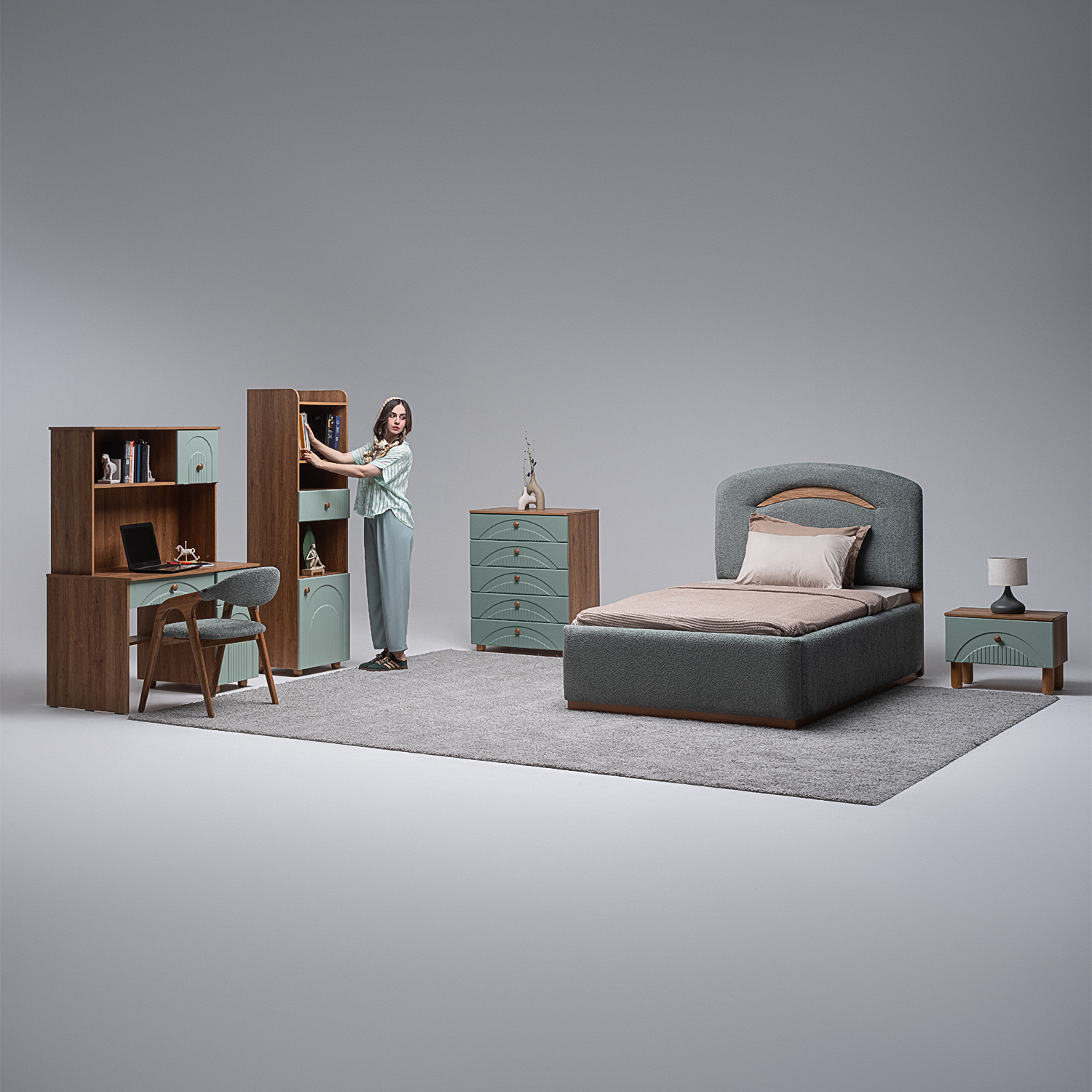 Hedika - Teen Bedroom Set