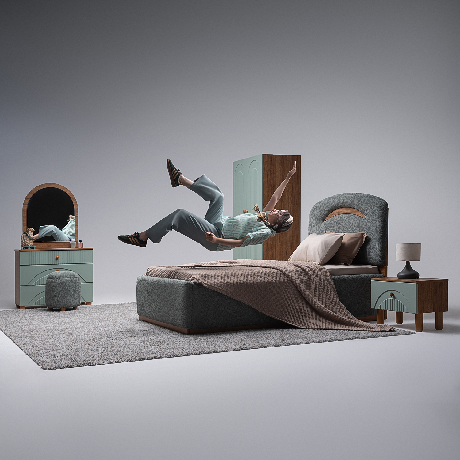 Hedika - Teen Bedroom Set